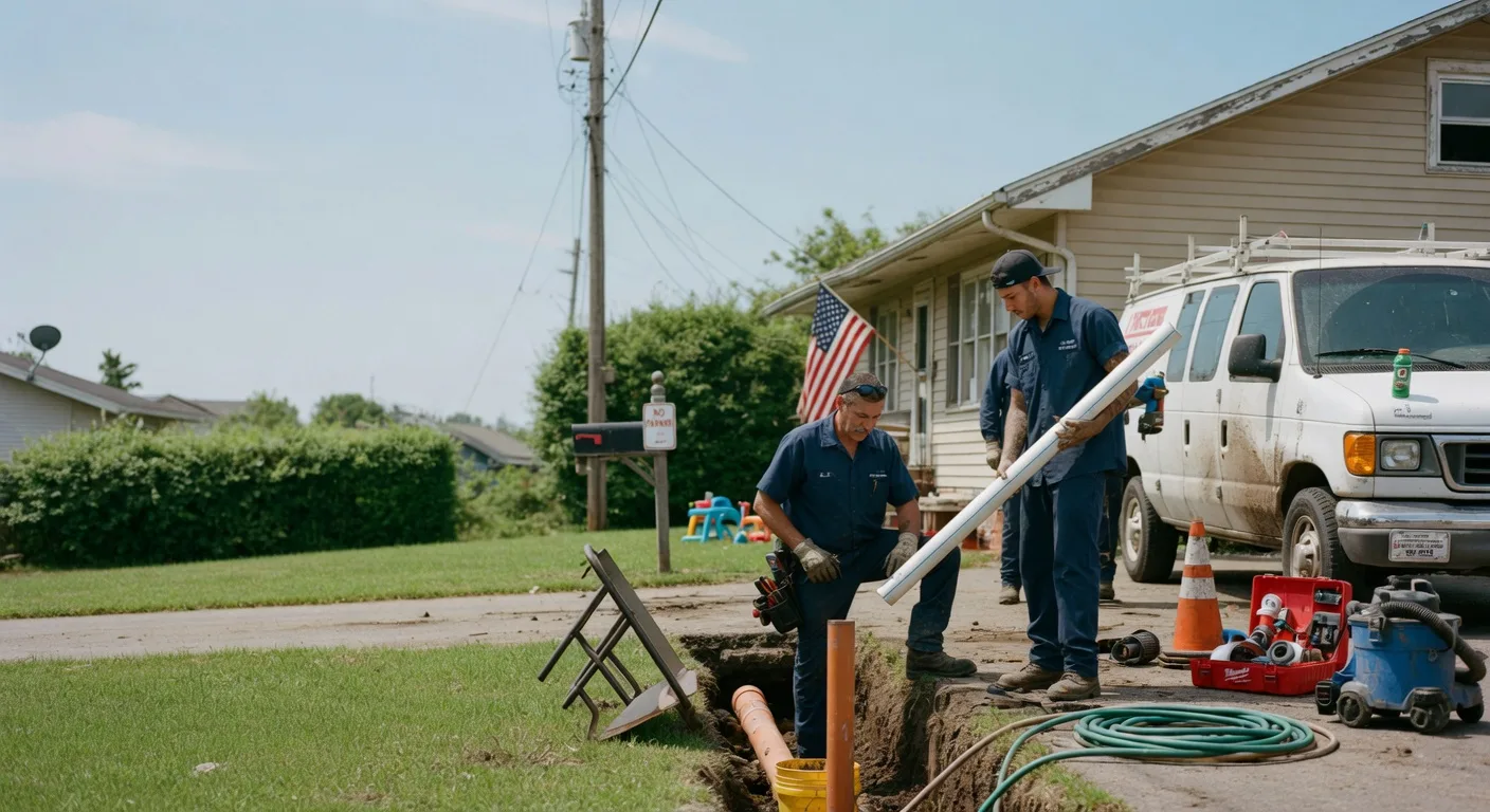 Sewer Line Inspection in Grand Chain, IL